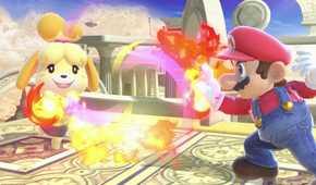 A screenshot of gameplay from Super Smash Bros. Ultimate.