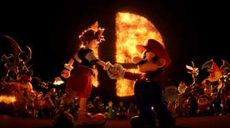 A screenshot of the DLC trailer for Super Smash Bros. Ultimate