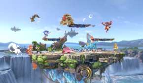A screenshot of gameplay from Super Smash Bros. Ultimate