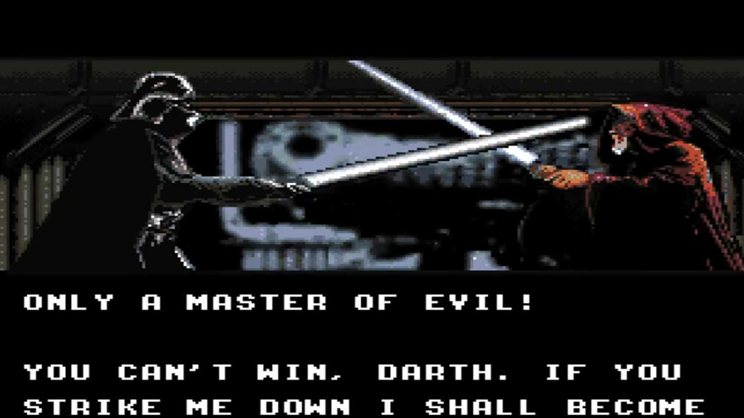 A screenshot of gameplay from Super Star Wars
