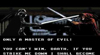 A screenshot of gameplay from Super Star Wars