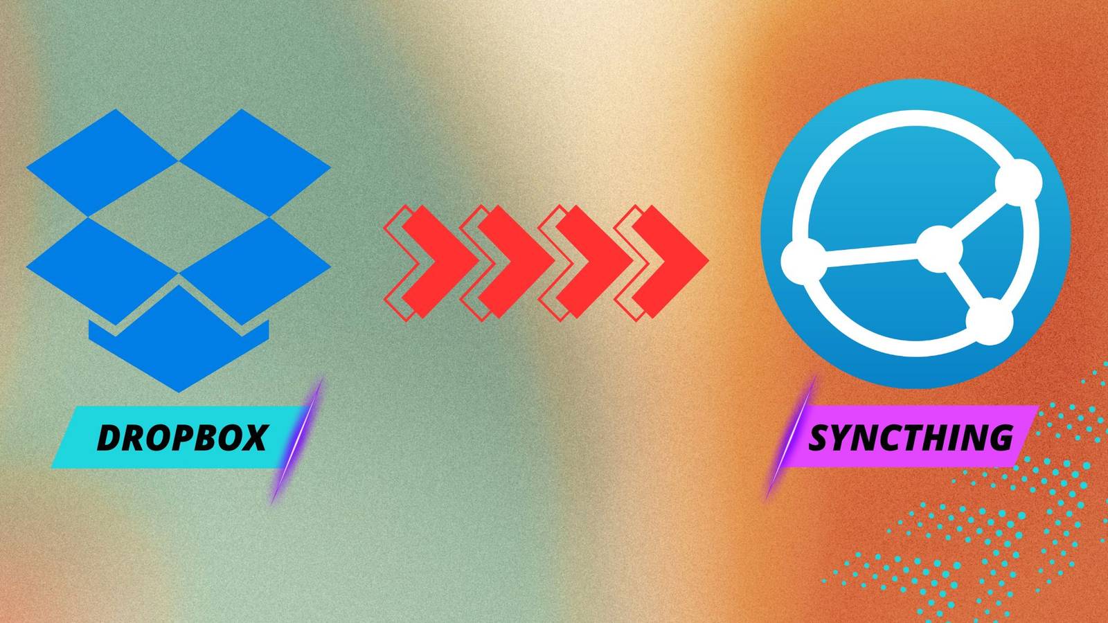 I replaced Dropbox with Syncthing