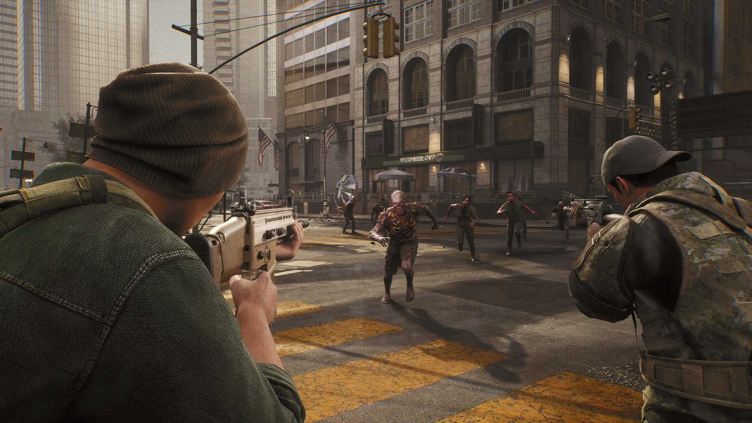 Combat in The Day Before.