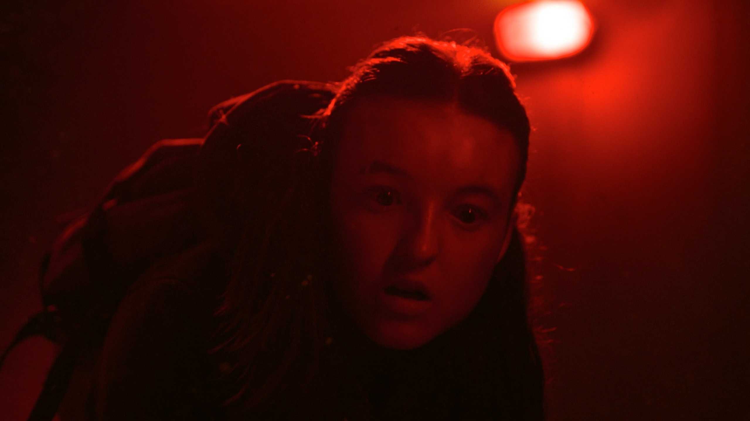 Ellie looking angry and horrified in HBO's The Last of Us, season 2, episode 5.