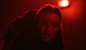 Ellie looking angry and horrified in HBO's The Last of Us, season 2, episode 5.