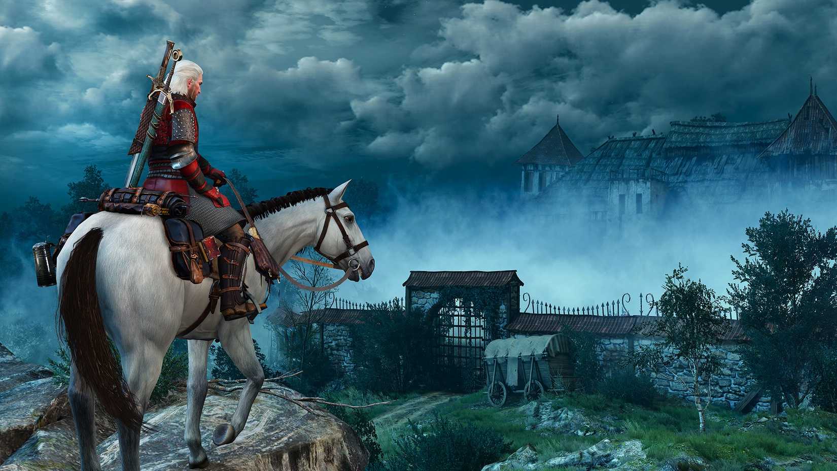 A screenshot of gameplay from The Witcher 3