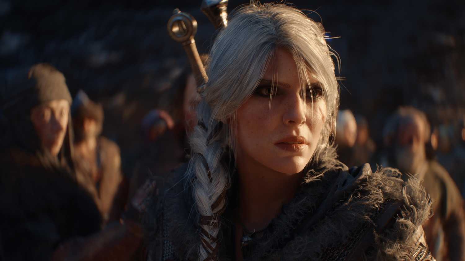 A screenshot of the trailer of The Witcher IV