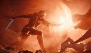 A screenshot of the trailer of The Witcher IV