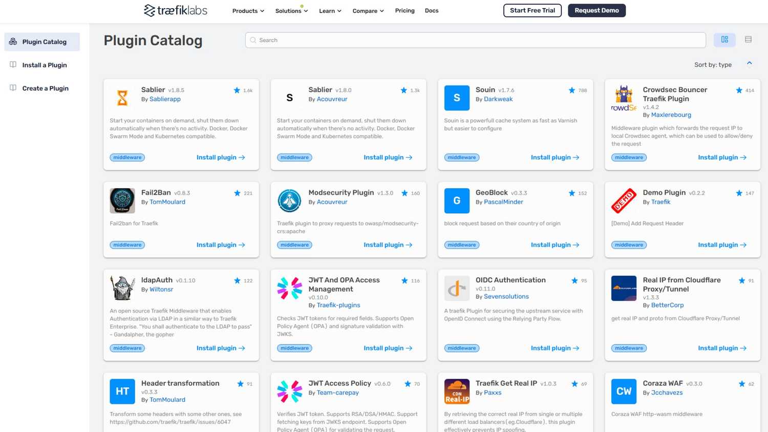 traefik plugins