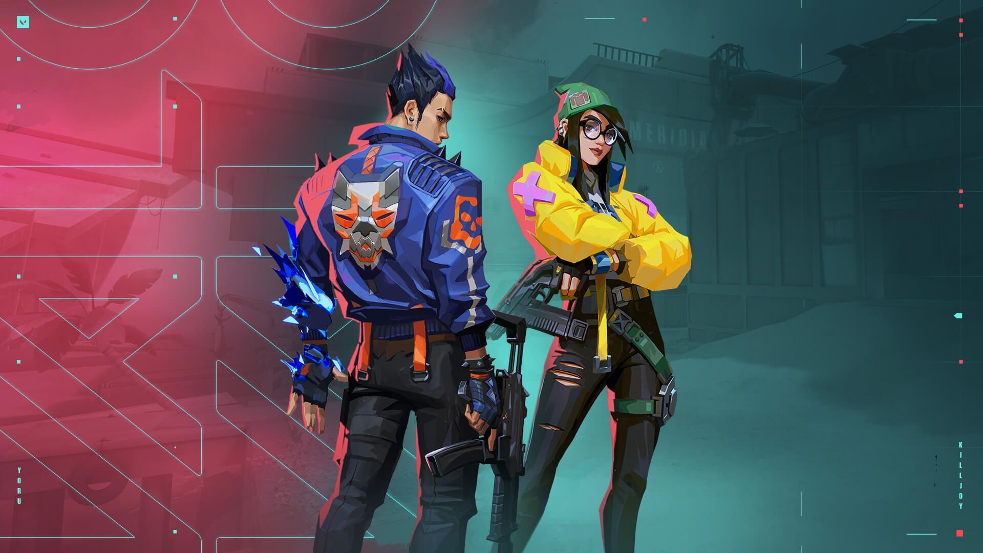 Valorant key art featuring kill joy