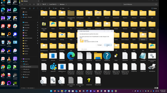 shows access denied error deleting system32 folder