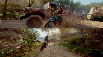 Screenshot from the game A Way Out.