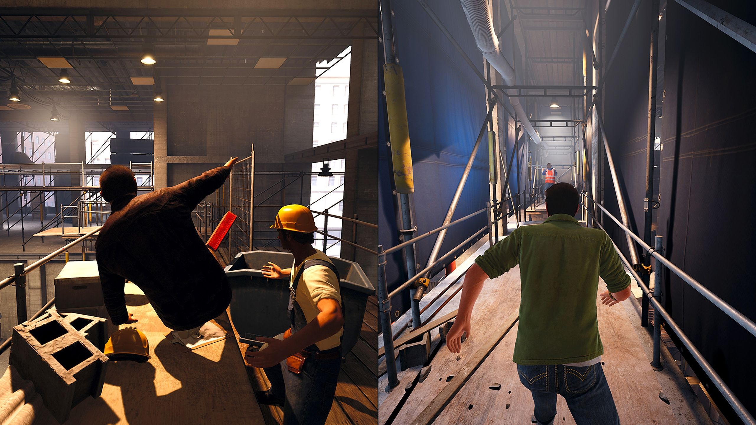 Screenshot from the game A Way Out.