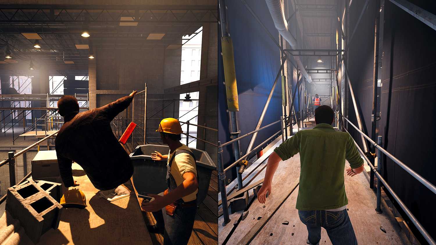 Screenshot from the game A Way Out.