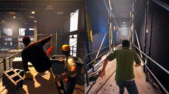 Screenshot from the game A Way Out.