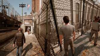 Screenshot from the game A Way Out.