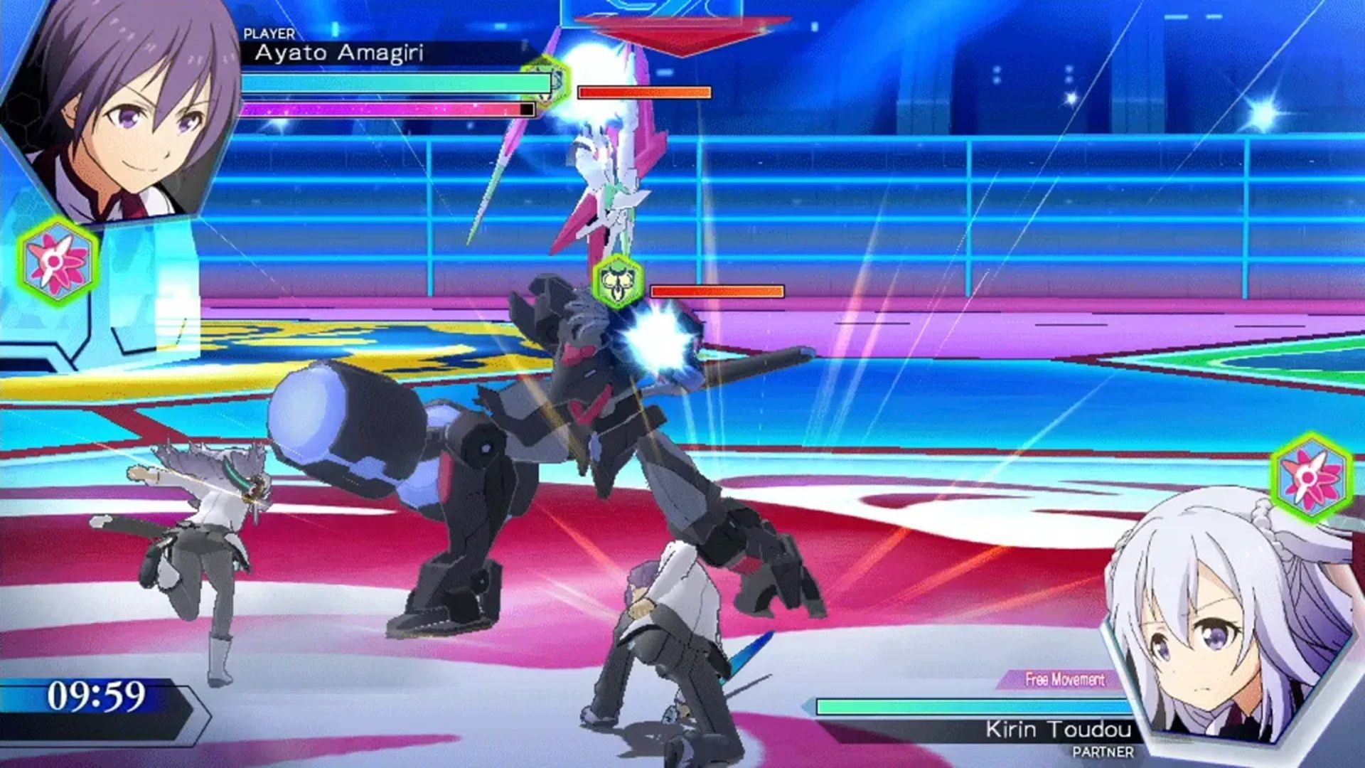 A screenshot of gameplay from A.W.: Phoenix Festa