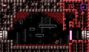 A screenshot from the game Axiom Verge.