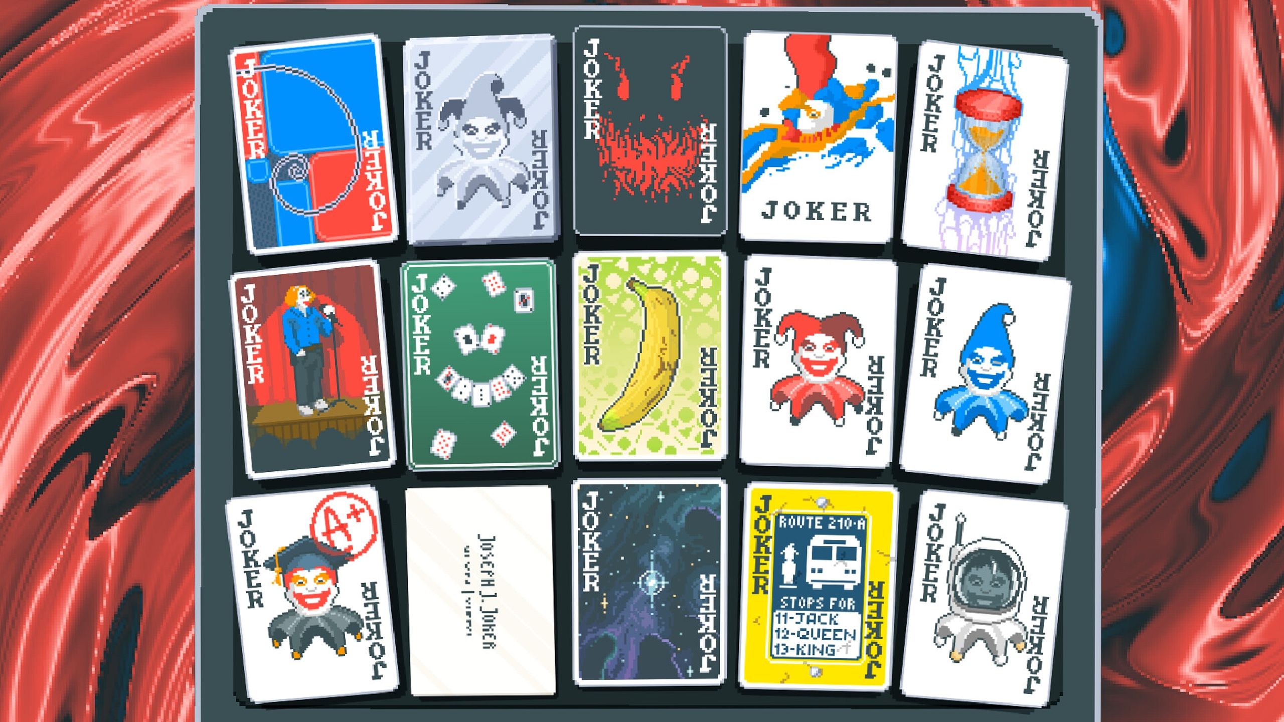 A screenshot from the game Balatro.