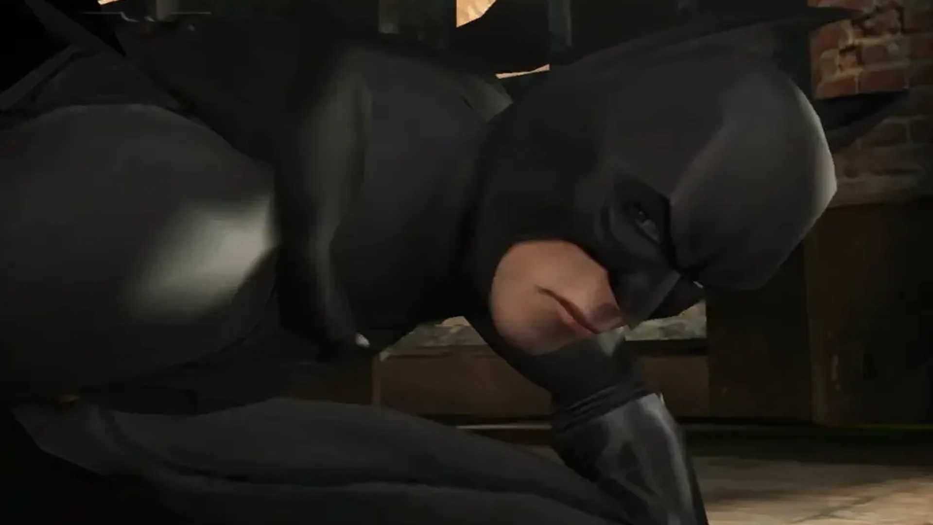 A screenshot of gameplay from Batman Begins