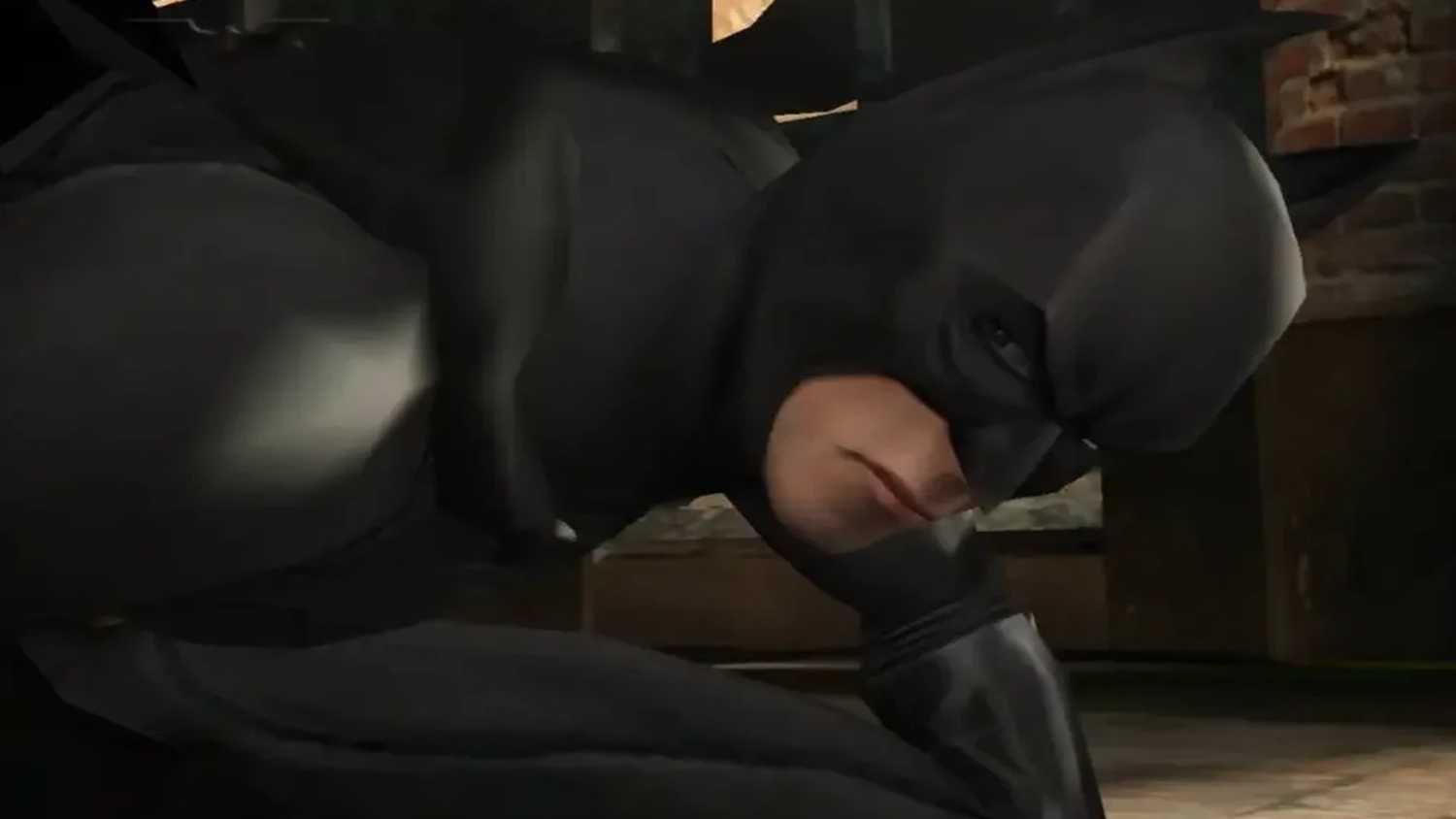 A screenshot of gameplay from Batman Begins