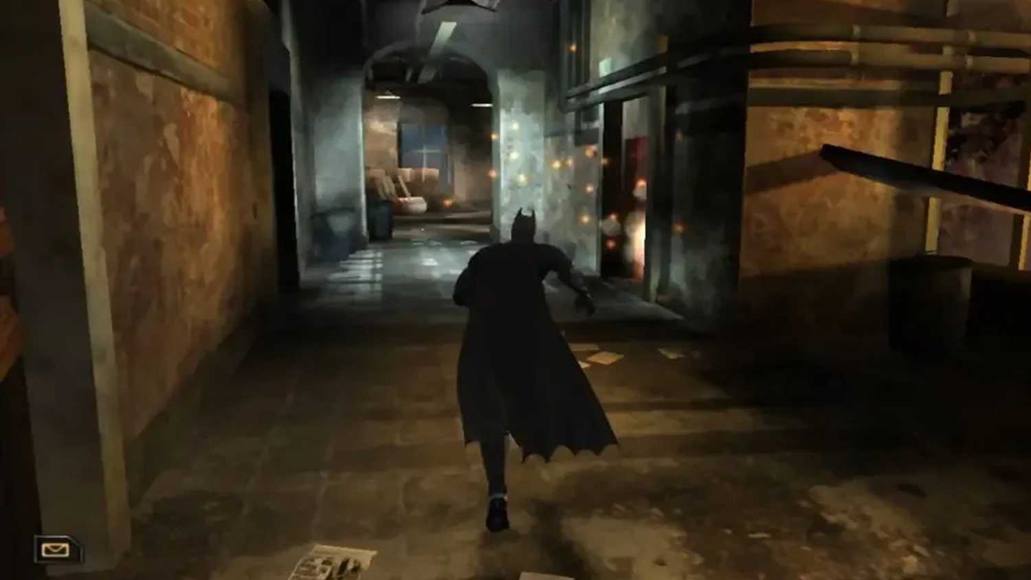 A screenshot of gameplay from Batman Begins