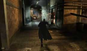A screenshot of gameplay from Batman Begins