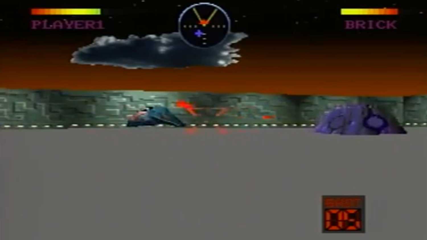 A screenshot of gameplay of BattleSport
