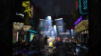 A screenshot from the remastered Blade Runner: Enhanced Edition.
