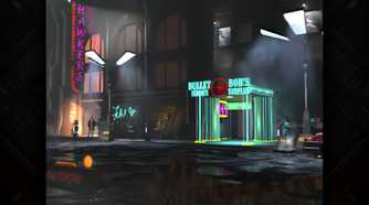 A screenshot from the remastered Blade Runner: Enhanced Edition.
