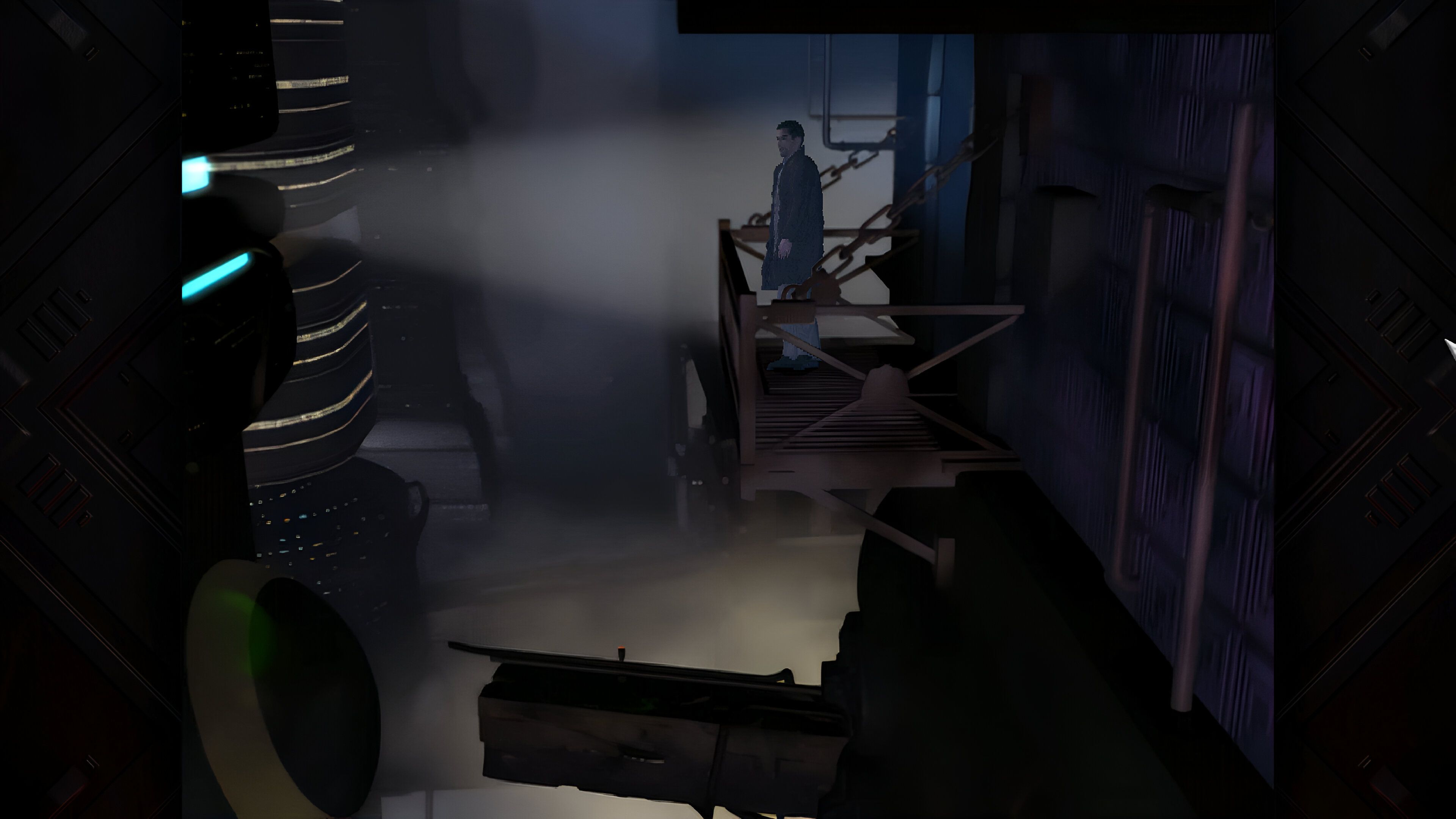 A screenshot from the remastered Blade Runner: Enhanced Edition.