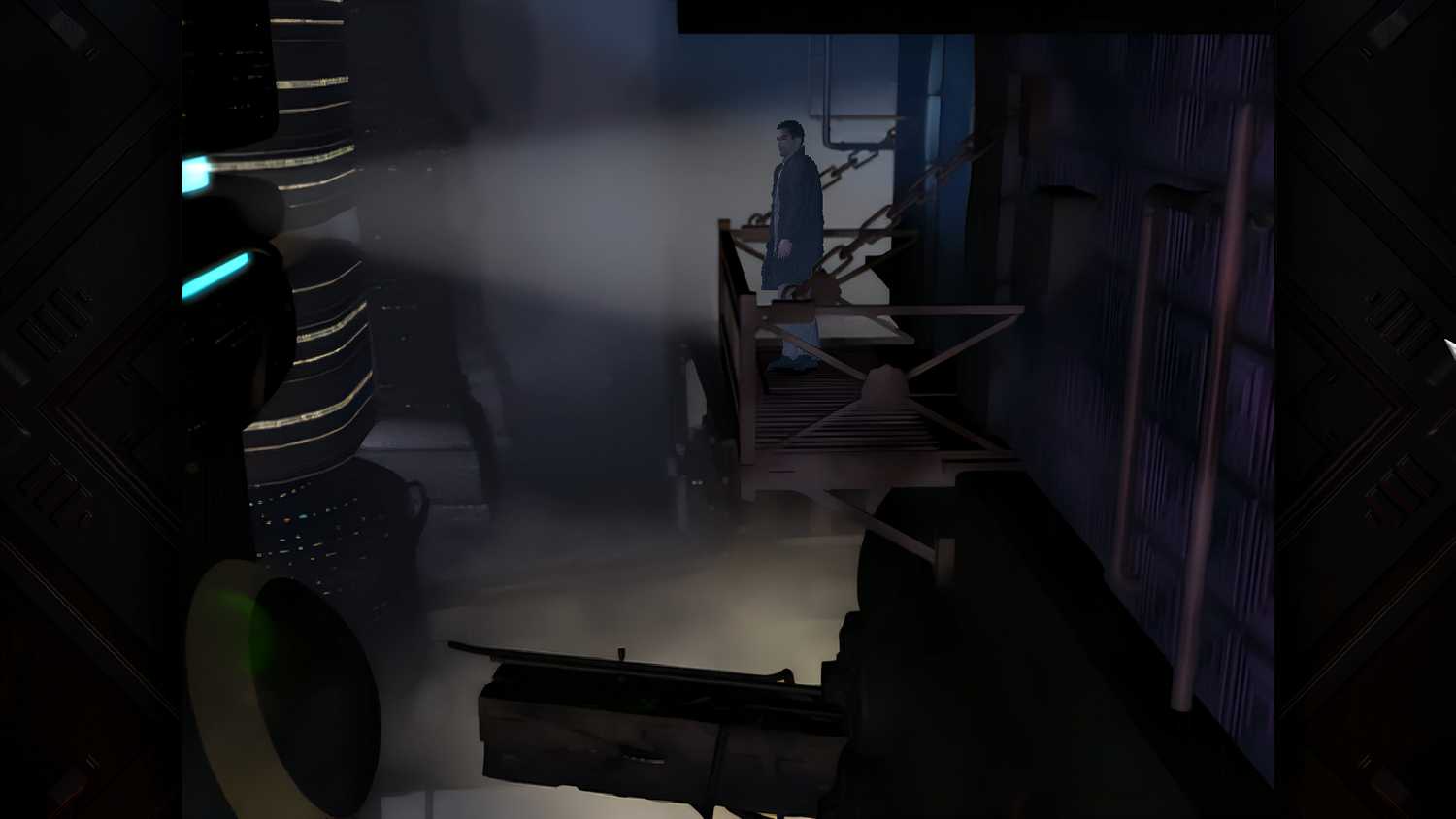 A screenshot from the remastered Blade Runner: Enhanced Edition.