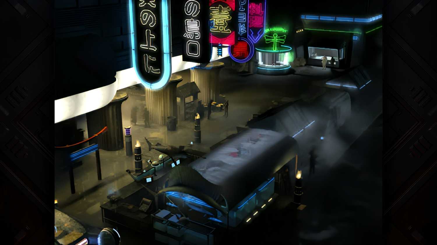 A screenshot from the remastered Blade Runner: Enhanced Edition.
