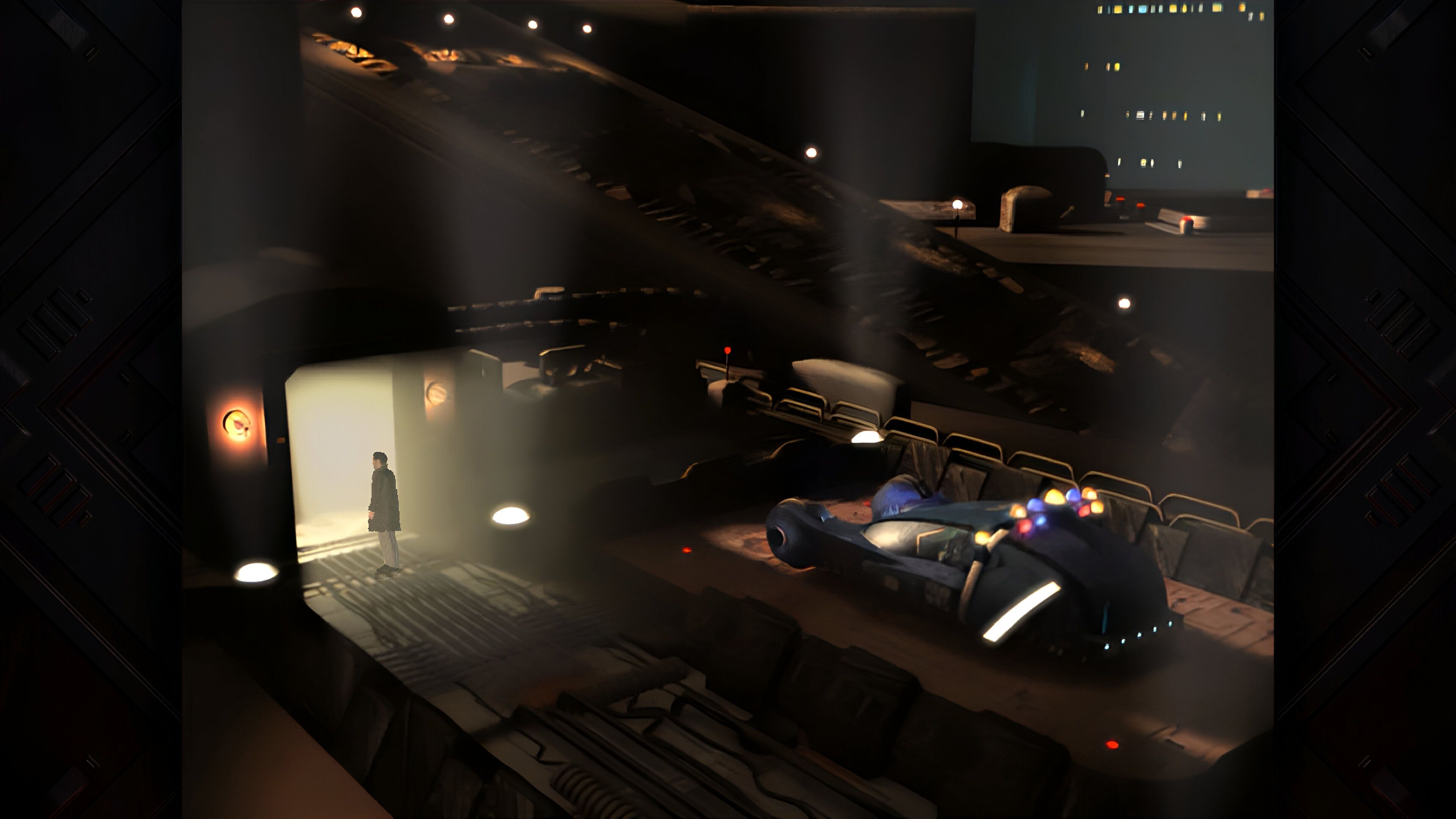 A screenshot from the remastered Blade Runner: Enhanced Edition.