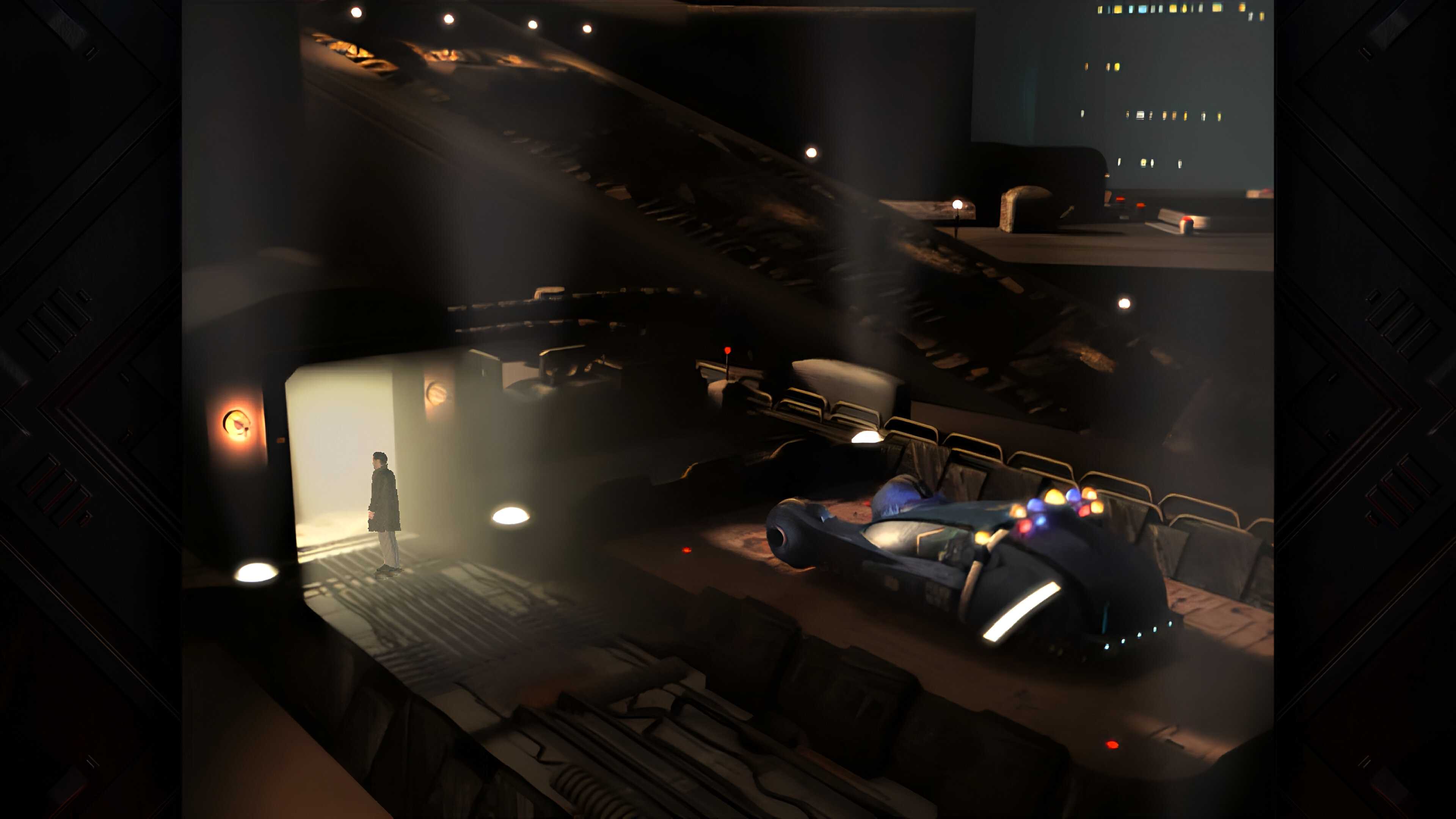 A screenshot from the remastered Blade Runner: Enhanced Edition.