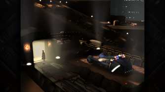 A screenshot from the remastered Blade Runner: Enhanced Edition.