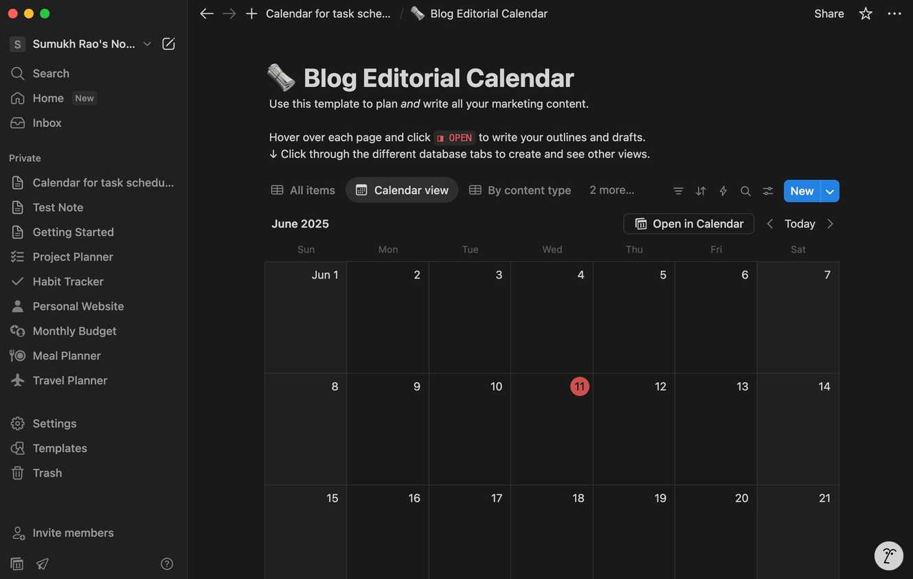 Calendar View Announcement I ditched Google Calendar for Notion's Calendar view, and I can't go back