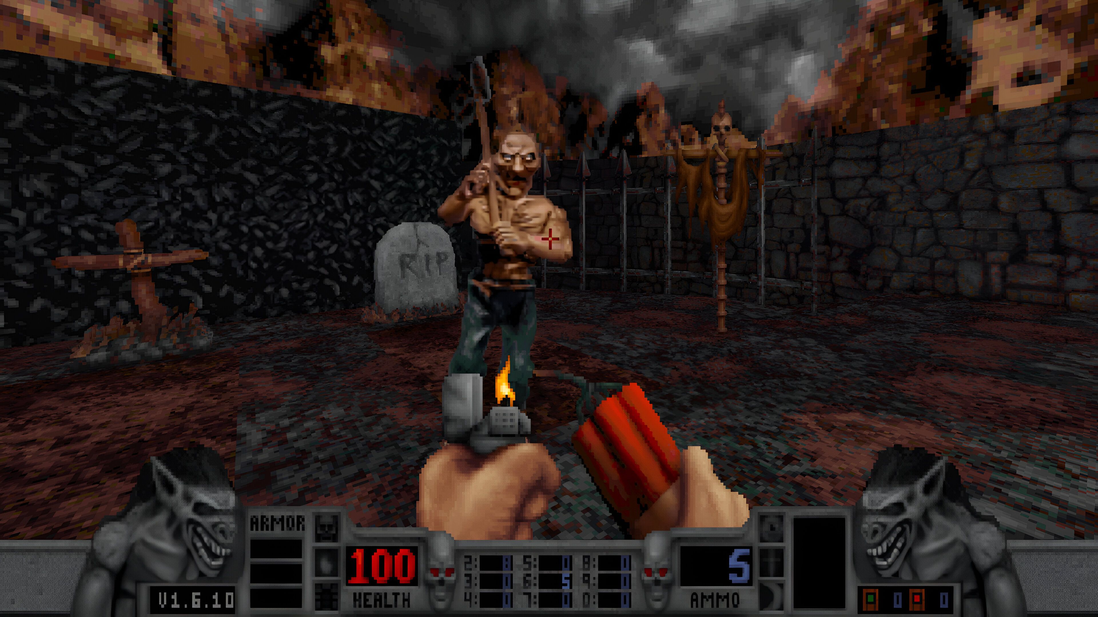 A screenshot from Blood: Fresh Supply.