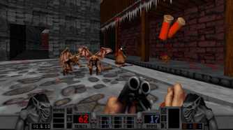 A screenshot from Blood: Fresh Supply.