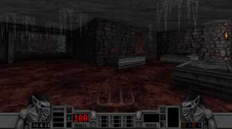A screenshot from Blood: Fresh Supply.