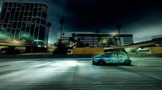Screenshot from the game Blur.