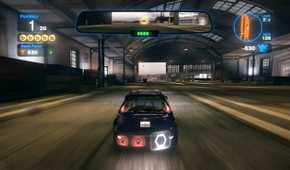 Screenshot from the game Blur.