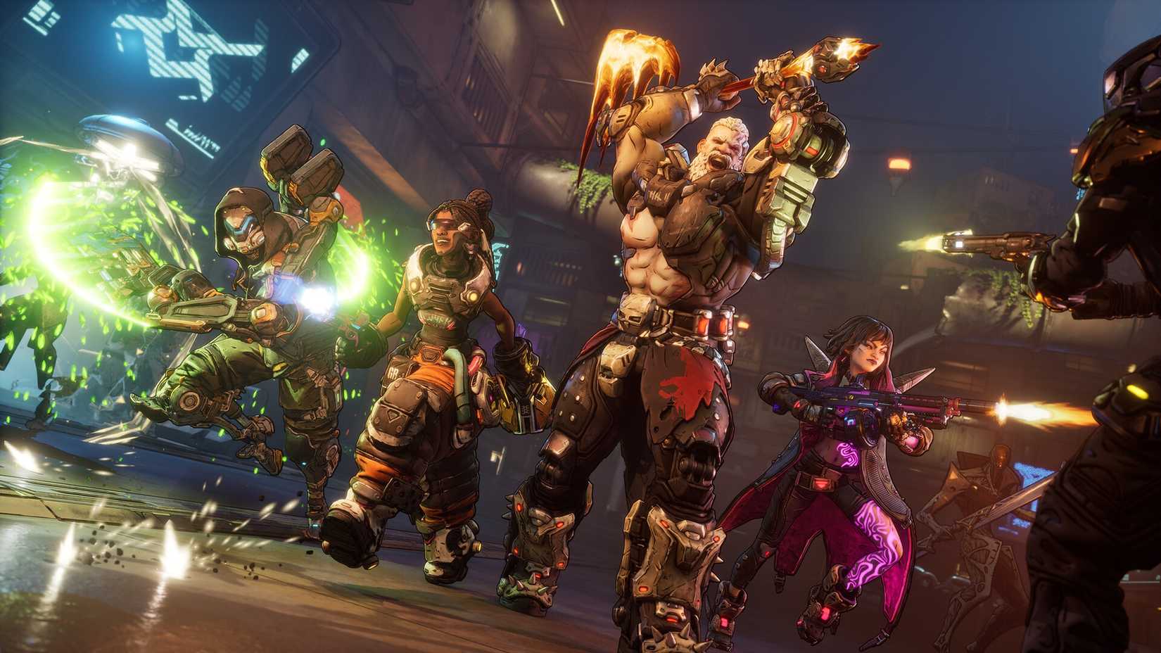 The new vault hunters in Borderlands 4.