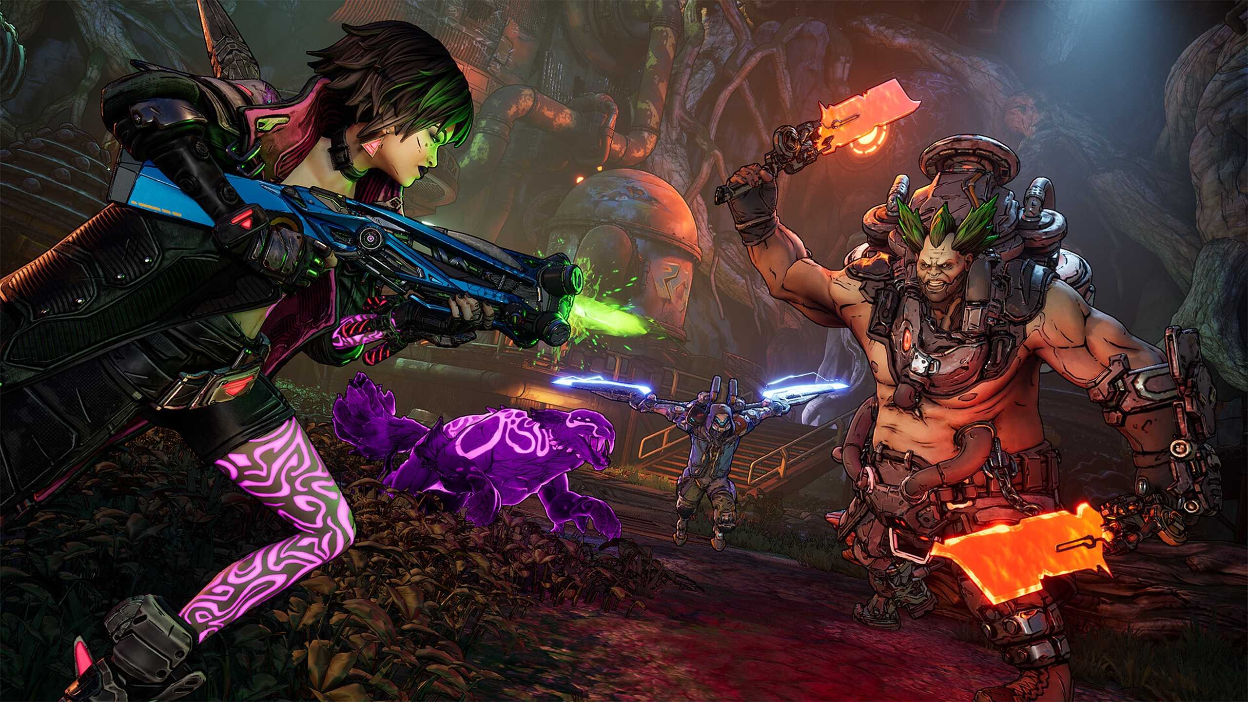 Vex shooting in Borderlands 4.
