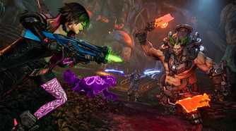 Vex shooting in Borderlands 4.