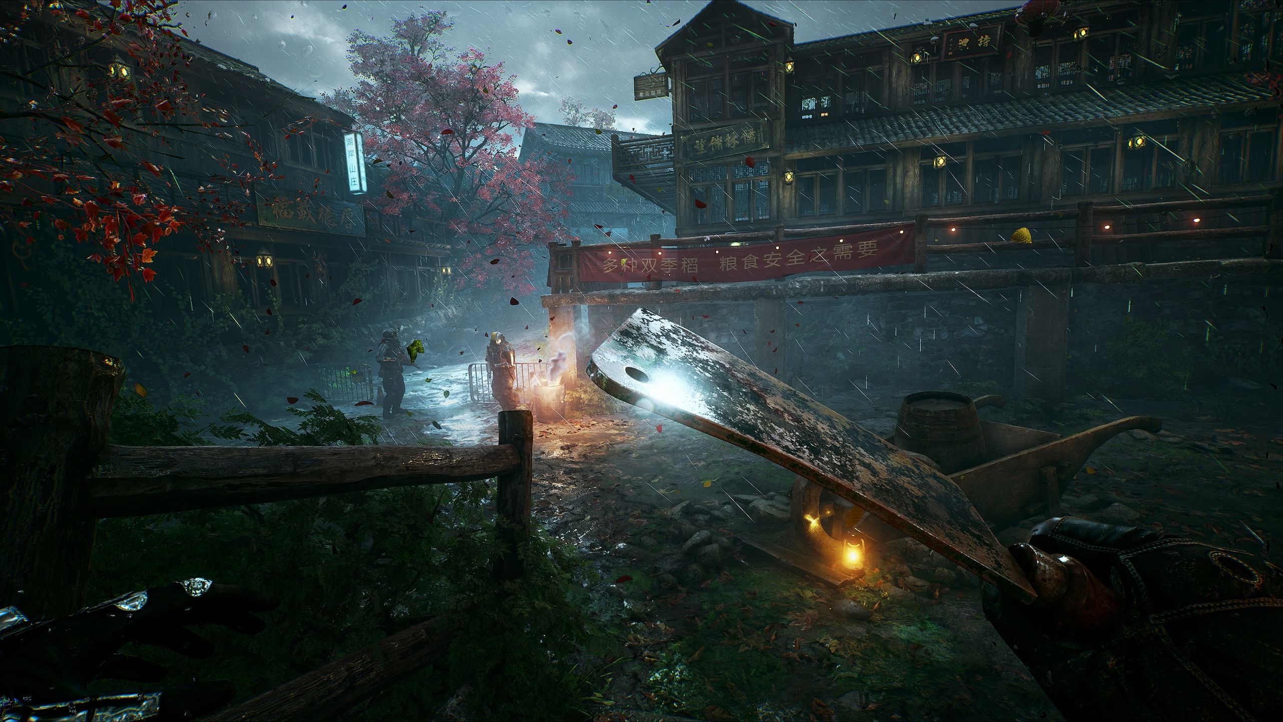 A screenshot from Bright Memory: Infinite.