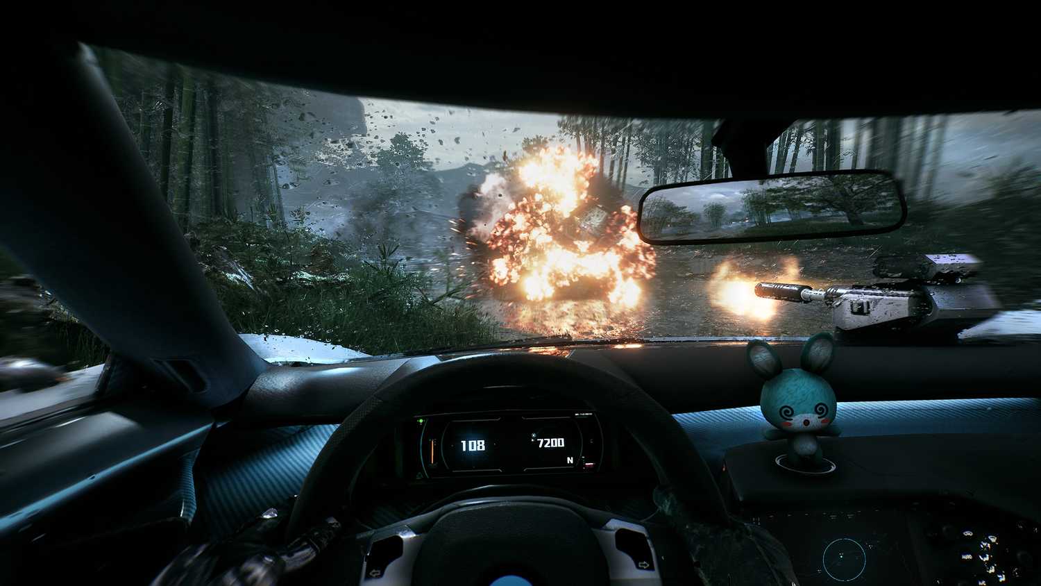 A screenshot from Bright Memory: Infinite.