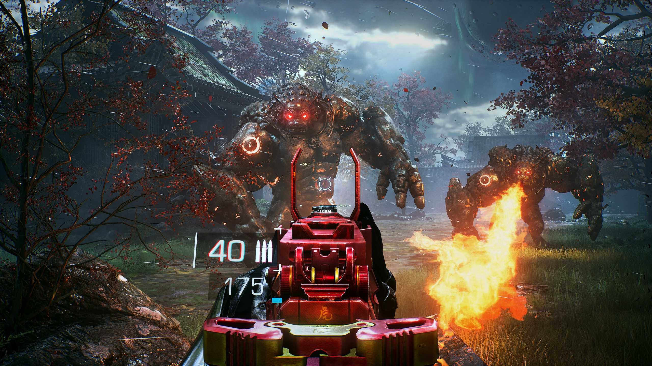 A screenshot from Bright Memory: Infinite.