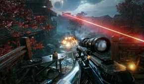 A screenshot from Bright Memory: Infinite.