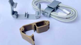 Cable clip and organizer by Singh Design